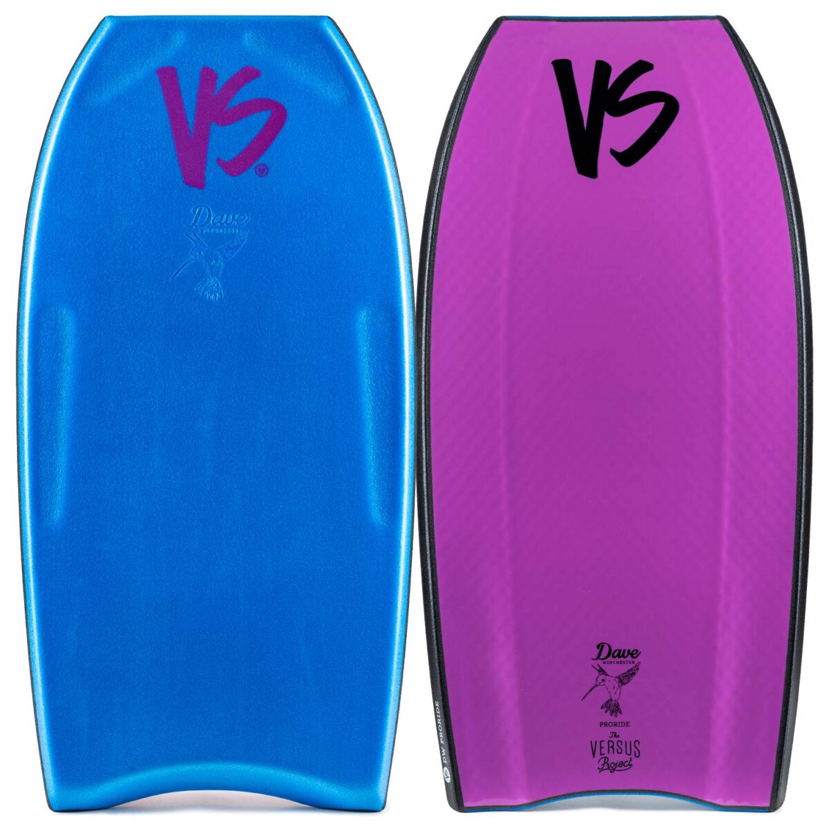 Bodyboard PP VS DAVE WINCHESTER PRORIDE CT CONTOUR Royal Blue - Violet Jade