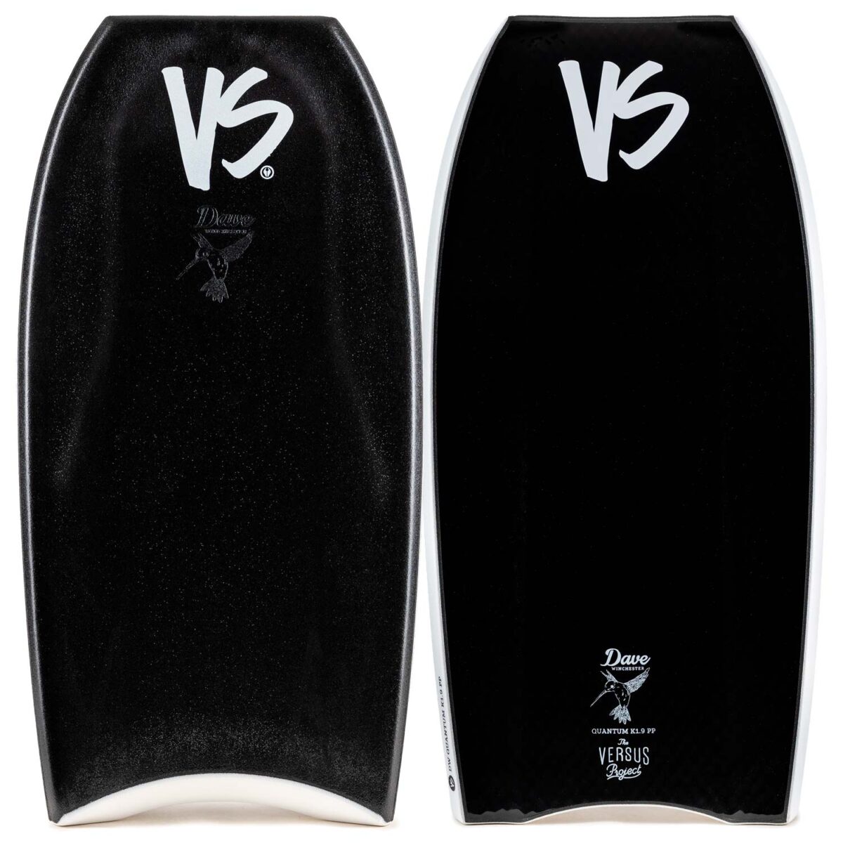 Bodyboard VS PP Dave Winchester Quantum k19 CT Tail Piece 3DC Black - Black