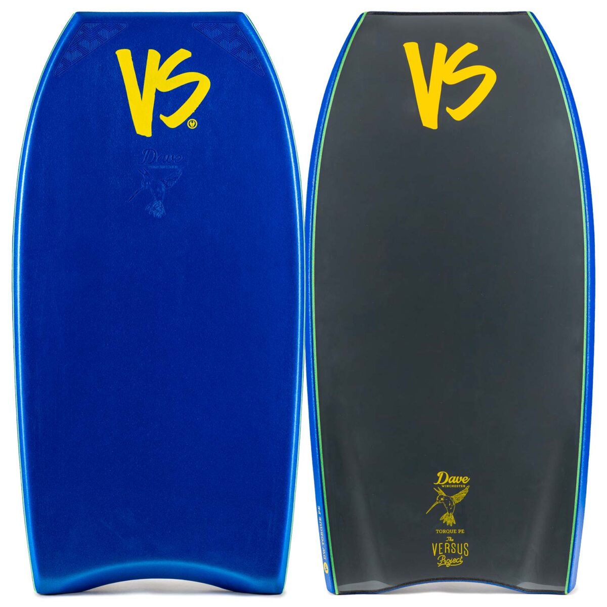 Bodyboard PE VS DAVE WINCHESTER TORQUE GRIP TECH  Dark Blue - Dark Grey