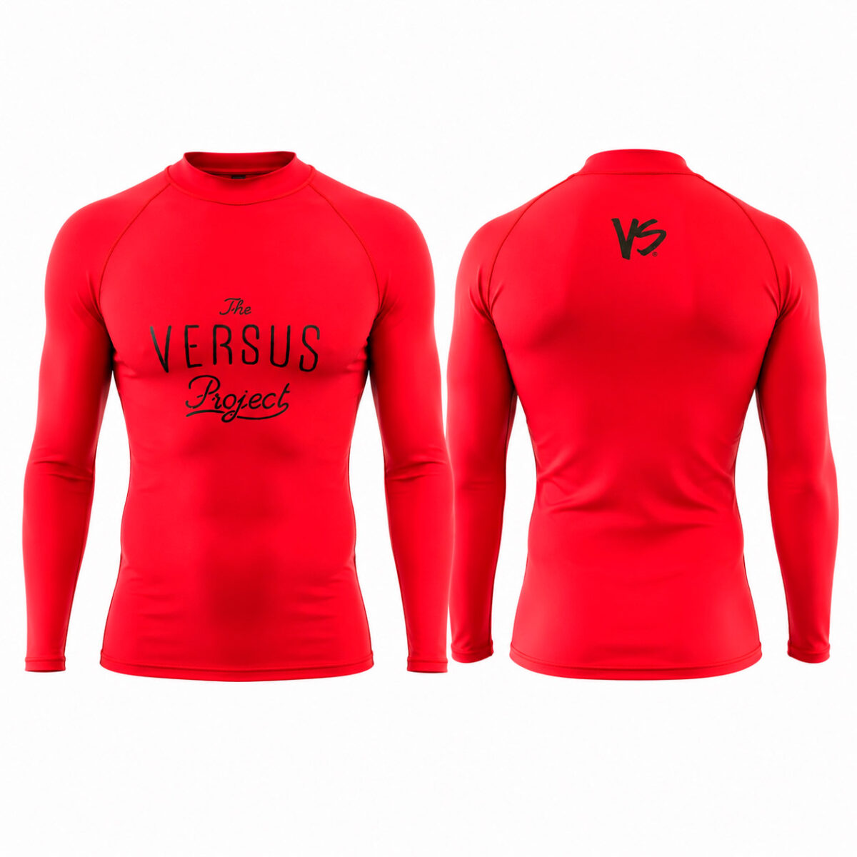 Lycra VS Long Sleeve Adulto Red logo Black