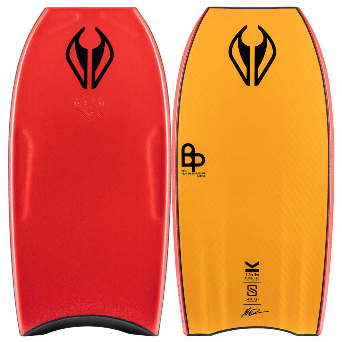 BODYBOARD NMD PP Ben Player K15 PP SPLTR CONTOUR TP Red - Tangerine