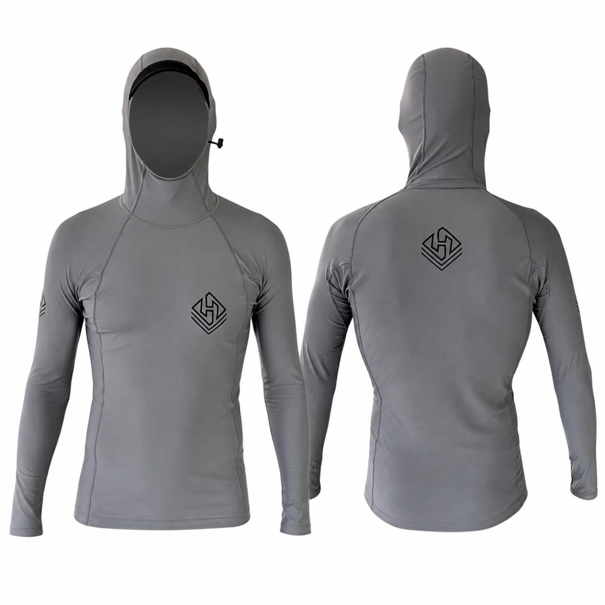 Lycra Hubb Winter Hooded Grey