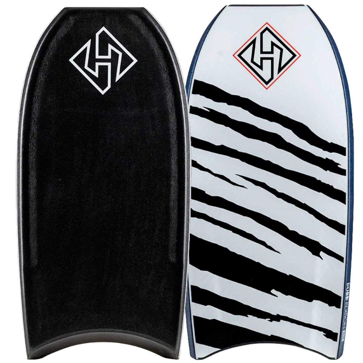 BODYBOARD PP HUBB DUBB PP PRO FLEX CT Black - White
