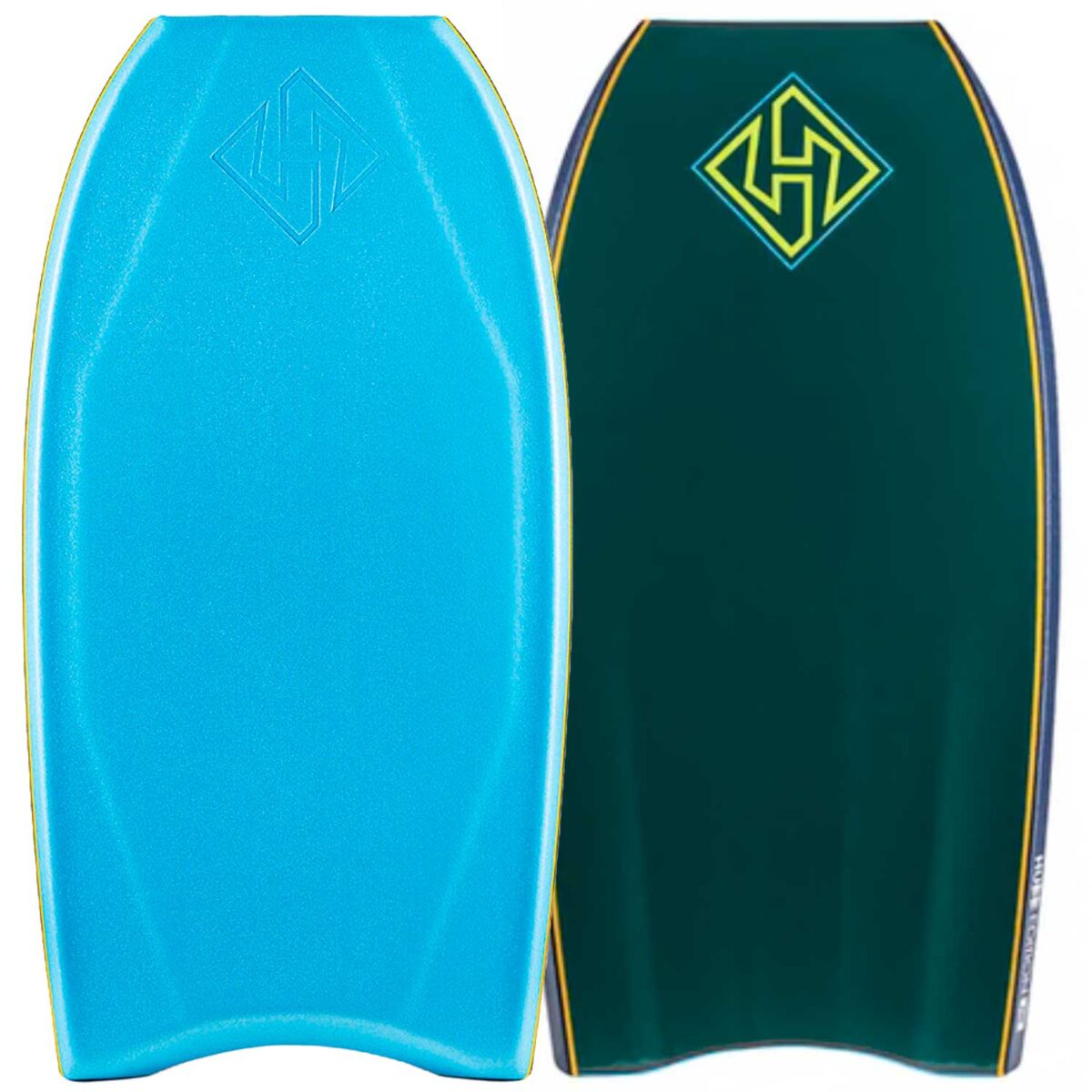BODYBOARD PP HUBB PP PRO STEP DECK HIGH VOLUME CT Aqua / Mallard Green